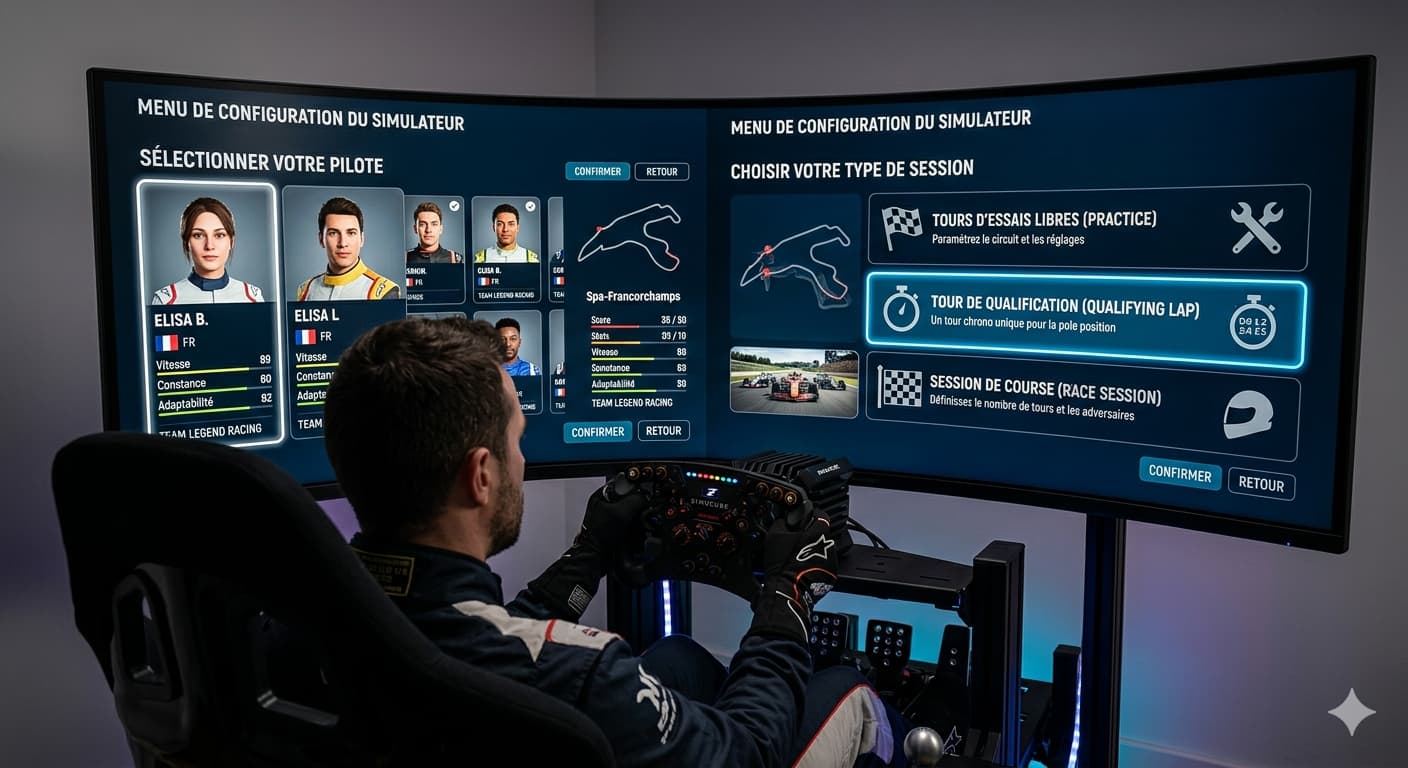 hero image qui illuste les choix possible pour l'experience. Comme le choix pilote, le choix de type de tour et comment les participants sont sélectionner