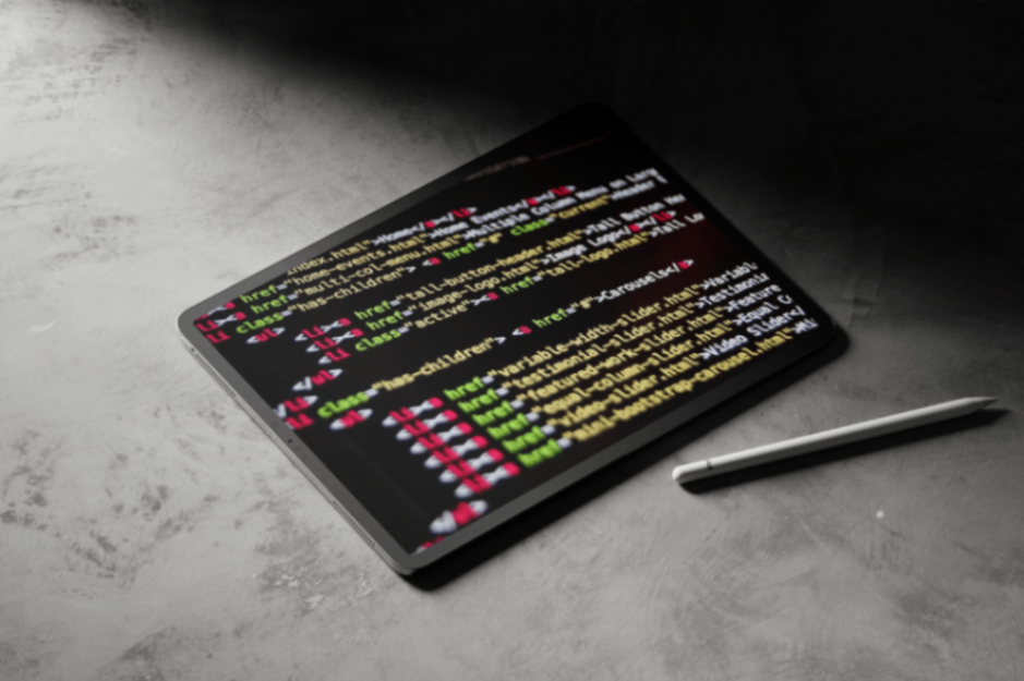 Visuel d'une page html